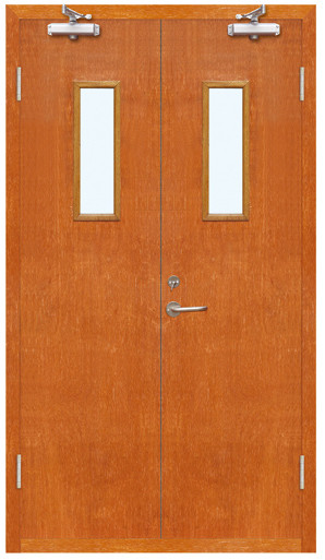 木质隔热防火门